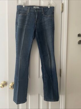 Levi's Women's 515 Boot-Cut Jeans in Dark Blue Wash